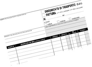 è indispensabile inserire il Documento Di Trasporto o la Fattura Accompagnatoria